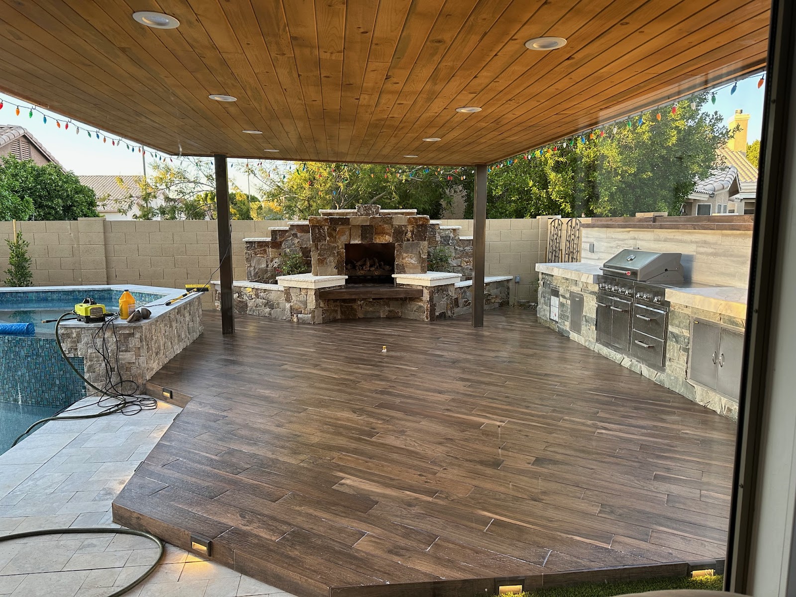 Full Pool Overhaul with Extended Decking