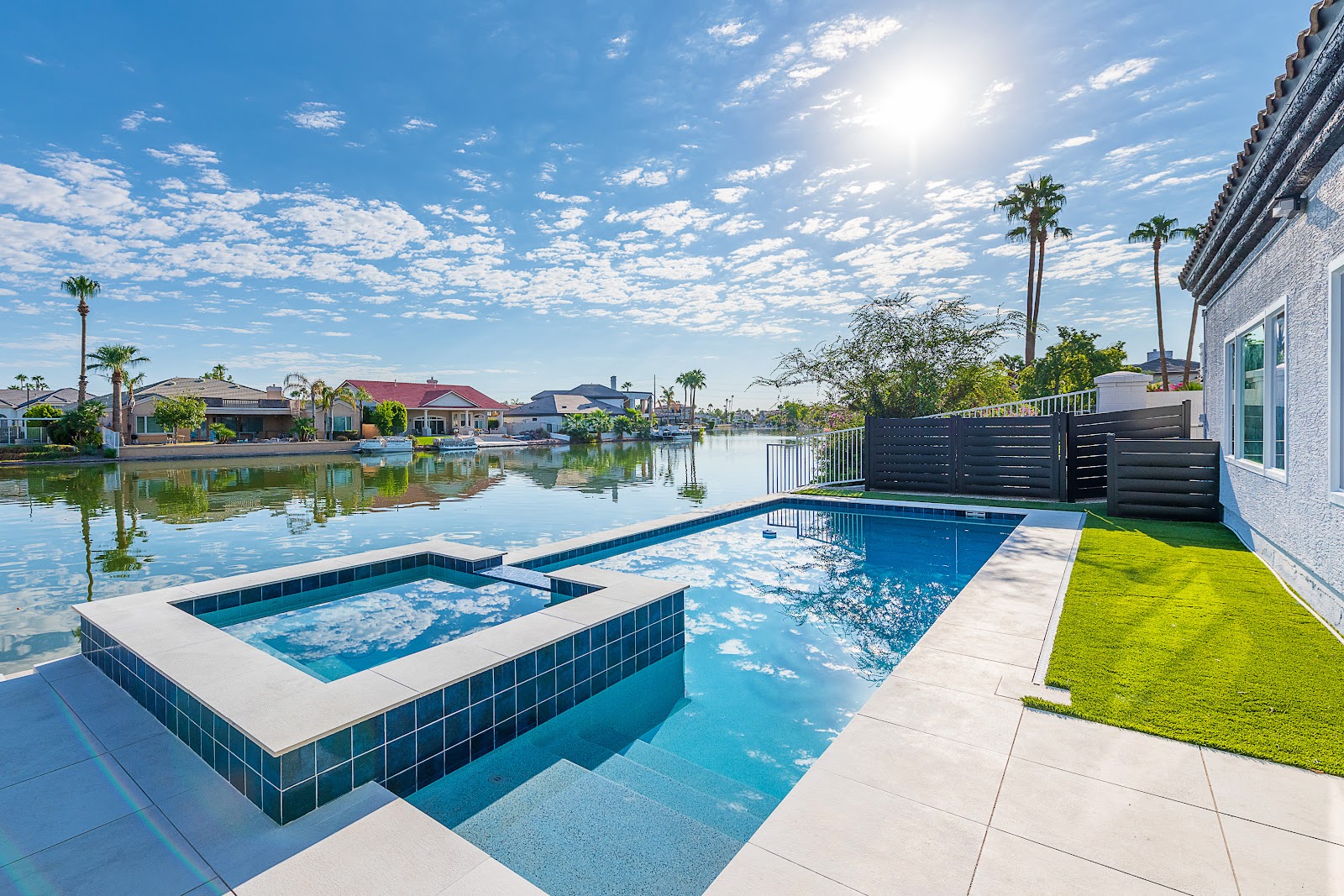 Desert-Efficient Lap Pool Build